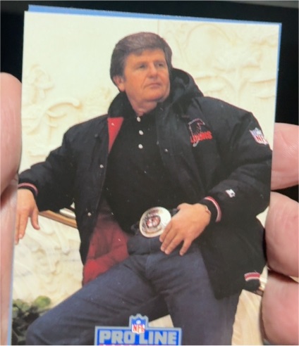 1991 Pro Line Portraits #57 Jerry Glanville — front