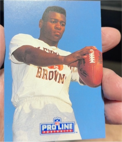 1991 Pro Line Portraits #282 Eric Turner — front