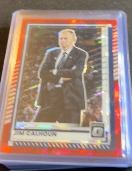 2025-26 Panini Donruss Optic #198 Jim Calhoun — front