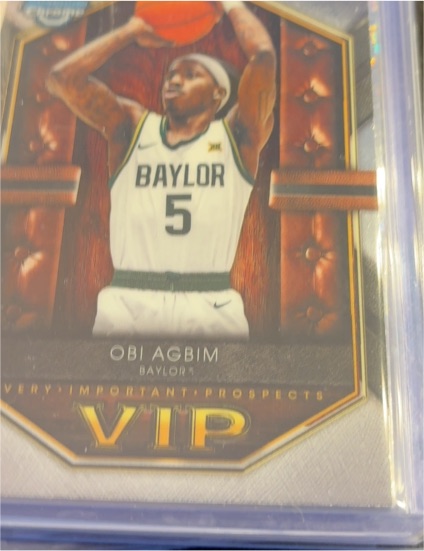 2025-26 Bowman #VIP-21 Obi Agbim Very Important Prospects — front
