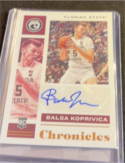 2021 Panini Chronicles Draft Picks #CR-BKO Balsa Koprivica — front