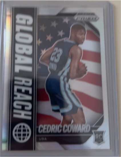 2025-26 Panini Prizm #8 Cedric Coward — front