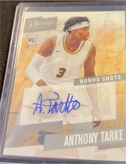 2021 Panini Chronicles Draft Picks Bonus Shots #PBATA Anthony Tarke — front