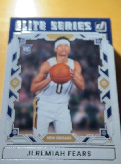 2025-26 Panini Donruss Elite Series #18 Jeremiah Fears — front