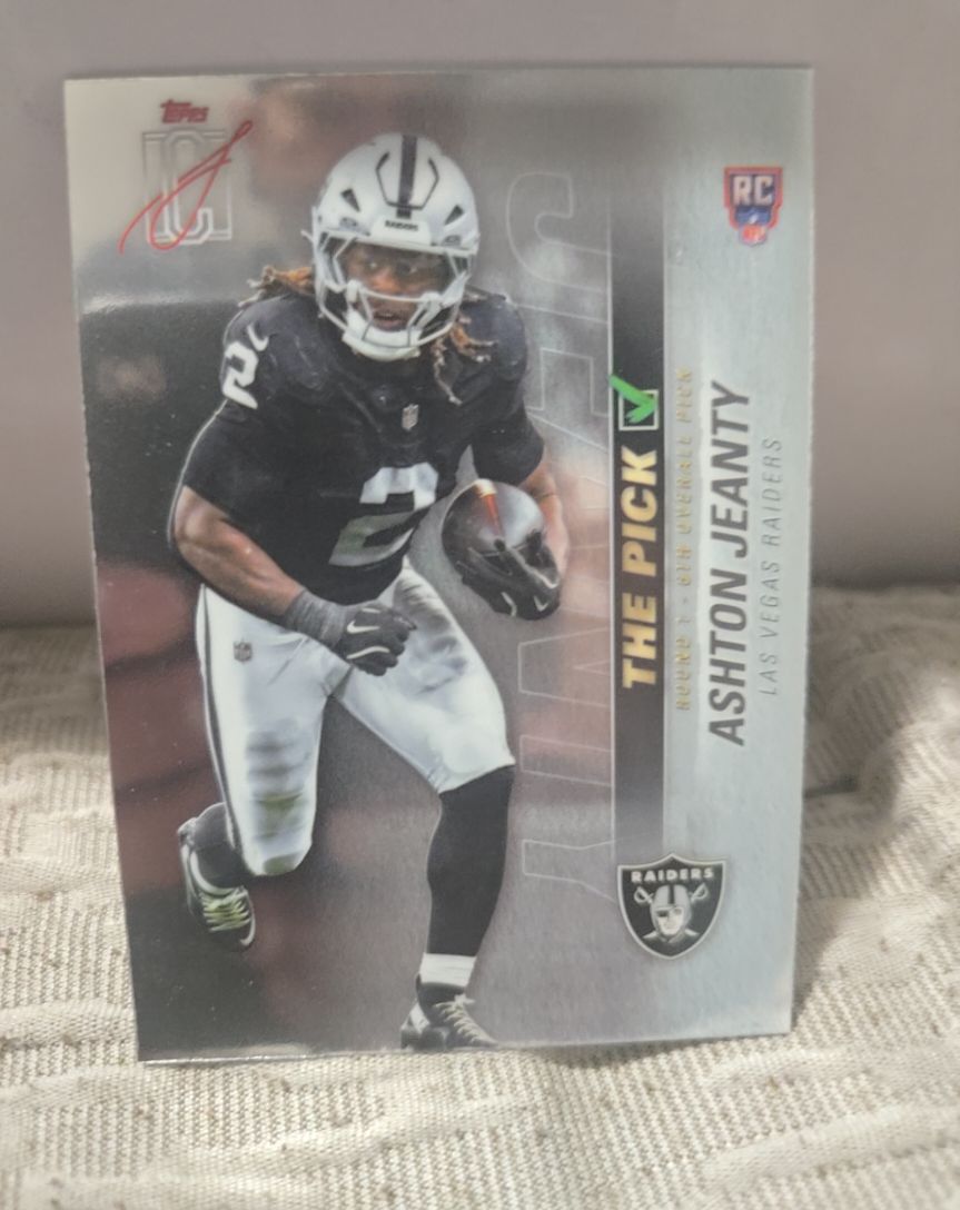 2025 Topps Signature Class The Pick #TP-19 Ashton Jeanty — front