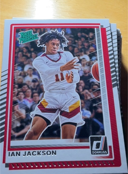 2025-26 Donruss #52 Ian Jackson — front