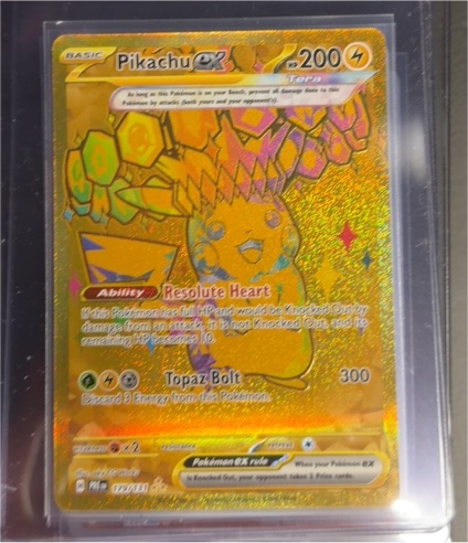 2024 Pokémon Surging Sparks #247 Pikachu EX — front