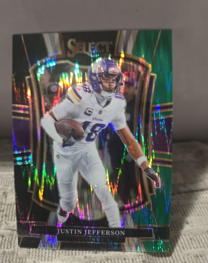 2025 Panini Select #163 Justin Jefferson — front