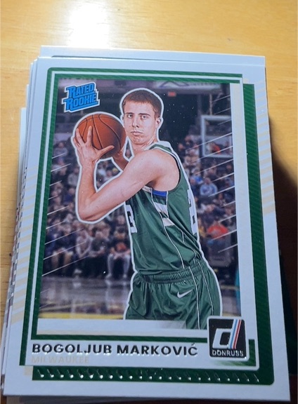 2025-26 Panini Donruss #34 Bogoljub Markovic — front