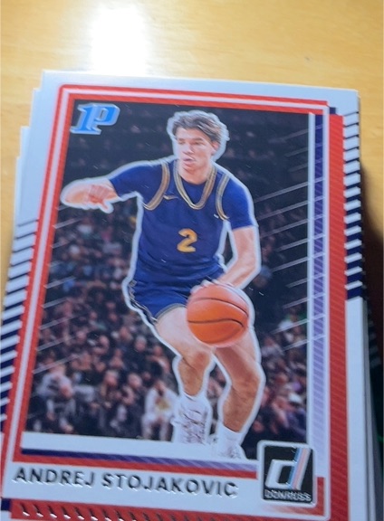2025-26 Panini Donruss #76 Andrej Stojakovic — front