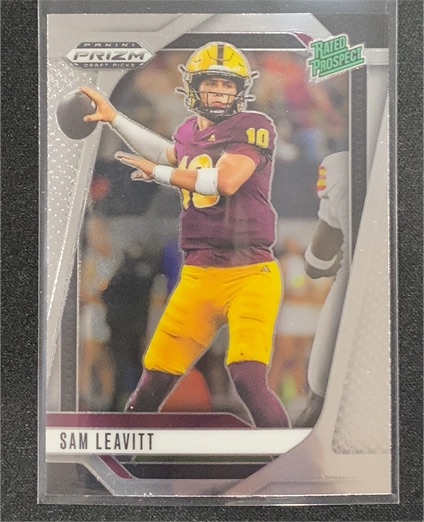 2025 Panini Prizm Draft Picks #6 Sam Leavitt — front