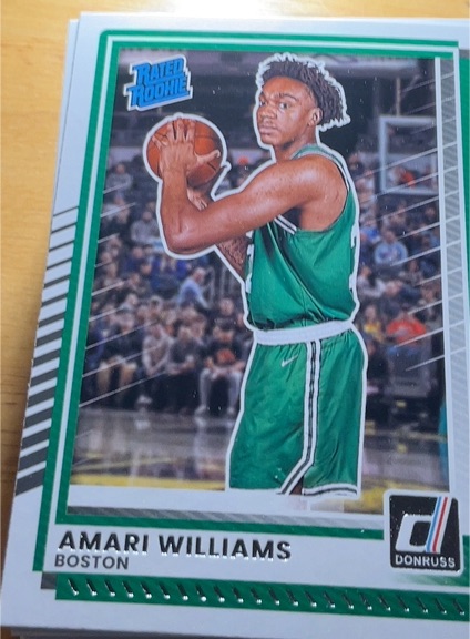 2025-26 Panini Donruss #33 Amari Williams — front