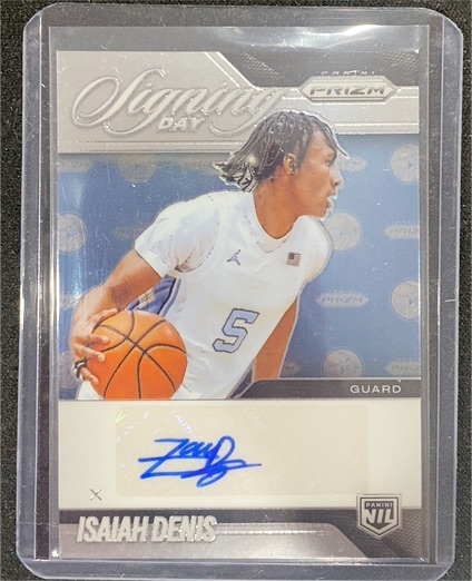 2025 Panini Prizm Signing Day #SD-DEN Isaiah Denis — front