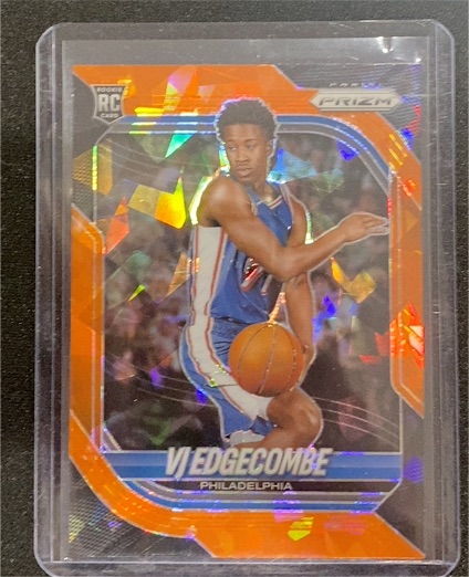 2025-26 Panini Prizm #5 VJ Edgecombe — front