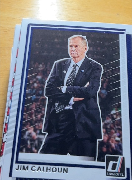 2025-26 Panini Donruss #198 Jim Calhoun — front