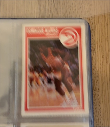 1989-90 Fleer #7 Dominique Wilkins — front