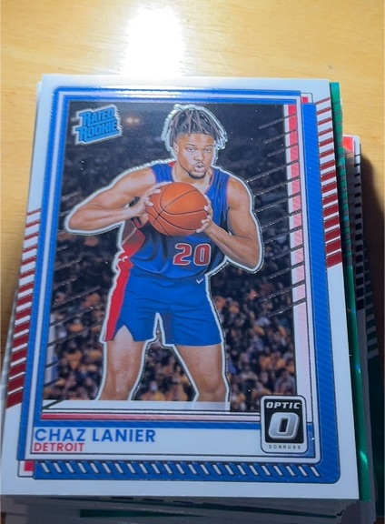2025-26 Panini Donruss Optic #24 Chaz Lanier — front