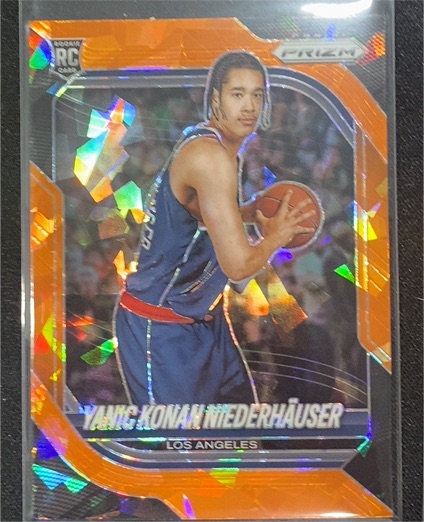 2025-26 Panini Prizm #21 Yanic Konan Niederhauser — front