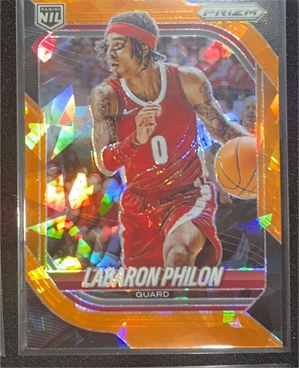 2025-26 Panini Prizm #103 LaBaron Philon — front