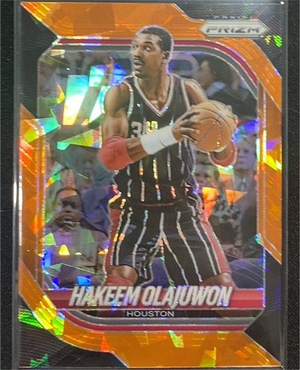 2025-26 Panini Prizm #145 Hakeem Olajuwon — front