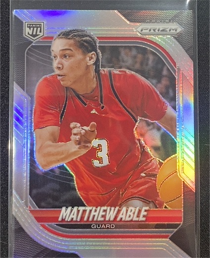 2024-25 Panini Prizm Draft Picks #106 Matthew Able — front