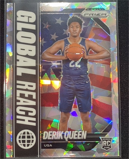 2025-26 Panini Prizm #24 Derik Queen — front