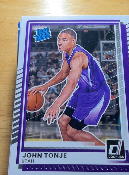2025-26 Donruss #38 John Tonje — front