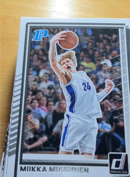 2025-26 Donruss #168 Miikka Muurinen — front