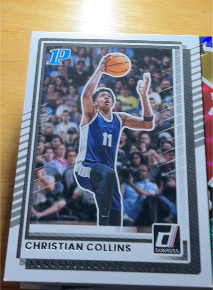 2025-26 Donruss #155 Christian Collins — front
