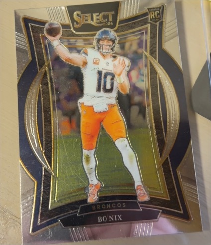 2024 Panini Select #30 Bo Nix — front