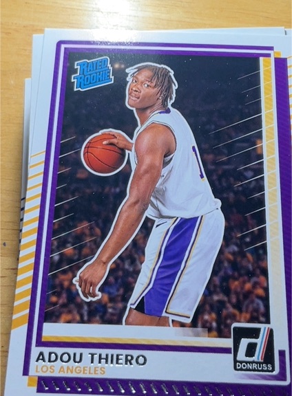 2025-26 Panini Donruss #23 Adou Thiero — front