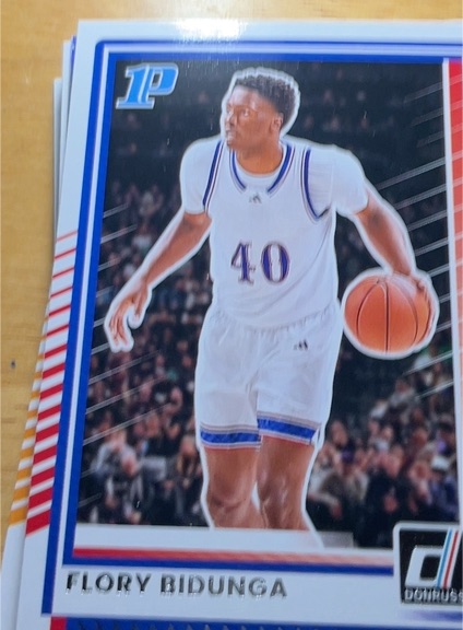 2024 Donruss Basketball #93 Flory Bidunga — front