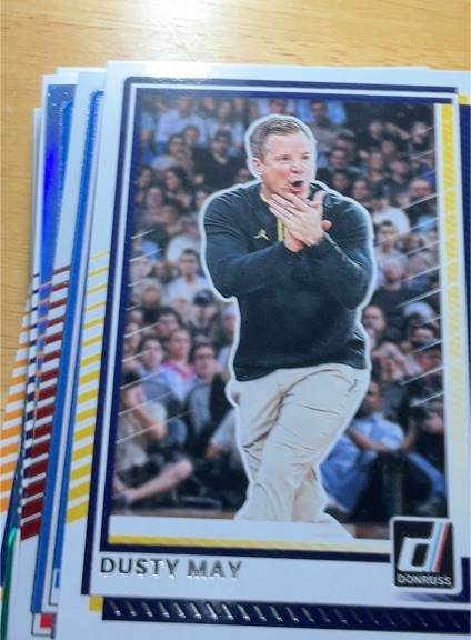 2025-26 Panini Donruss #153 Dusty May — front