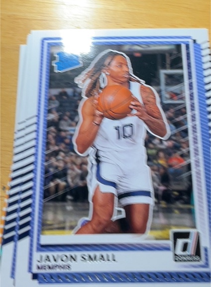 2025-26 Donruss #35 Javon Small — front