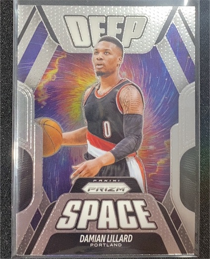 2025-26 Panini Prizm #2 Damian Lillard Deep Space — front