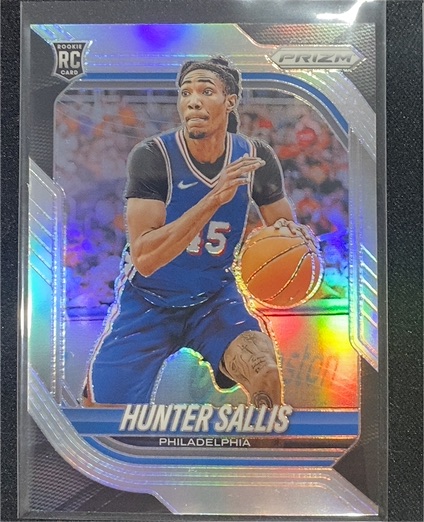 2025-26 Panini Prizm #59 Hunter Sallis — front