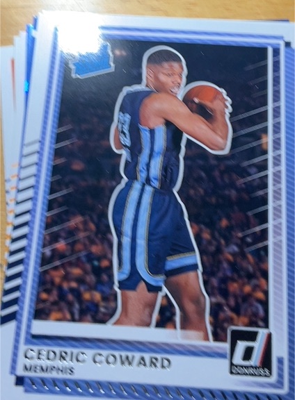 2025-26 Donruss #5 Cedric Coward — front