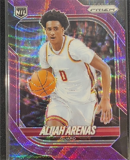 2025-26 Panini Prizm #100 Alijah Arenas — front