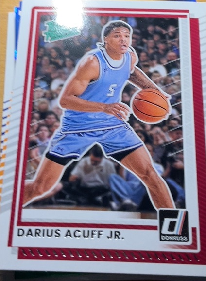 2025-26 Donruss #63 Darius Acuff Jr. — front