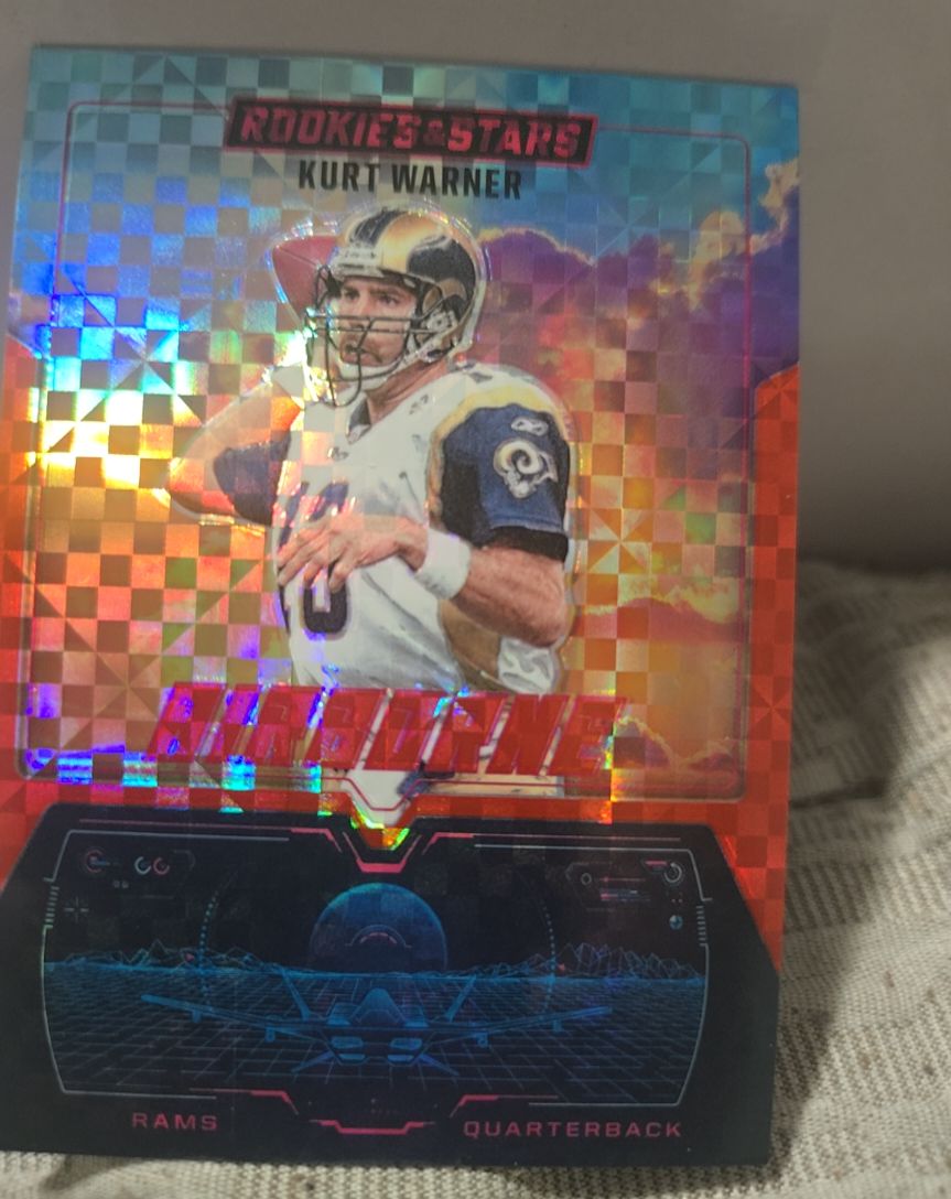 2025 Panini Rookies & Stars Airborne #15 Kurt Warner — front