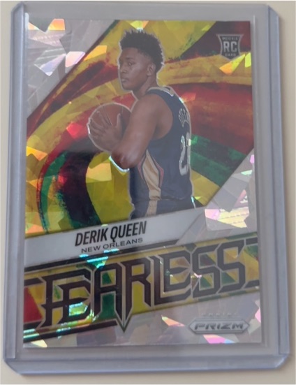 2025-26 Panini Prizm #5 Derik Queen — front