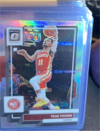 2022-23 Panini Donruss Optic #127 Trae Young — front