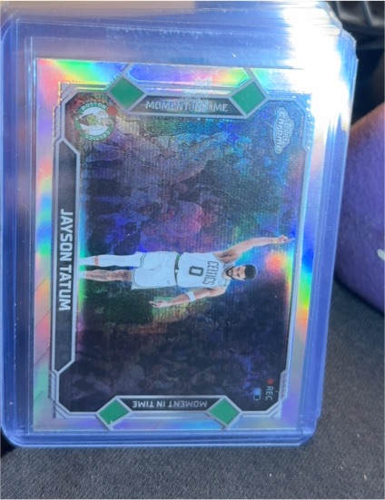 2026 Topps Chrome Update #MT-6 Jayson Tatum Moment In Time — front