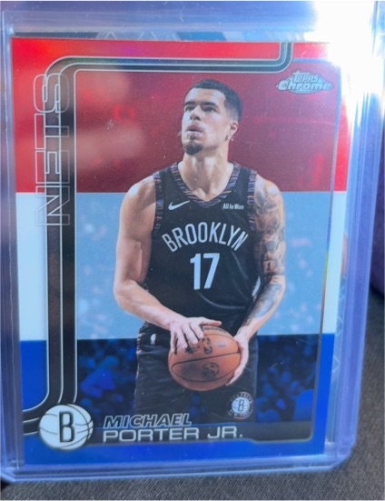 2026 Topps Chrome Update #67 Michael Porter Jr. — front