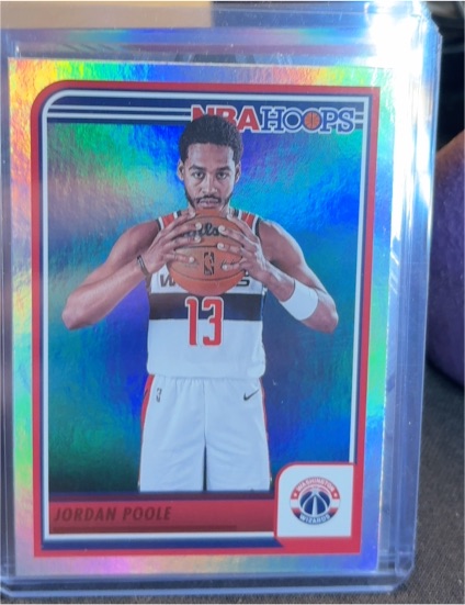 2023-24 Panini NBA Hoops #137 Jordan Poole — front