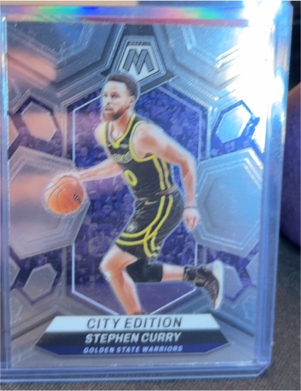2023-24 Panini Mosaic City Edition #276 Stephen Curry — front
