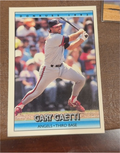 1992 Donruss #96 Gary Gaetti — front