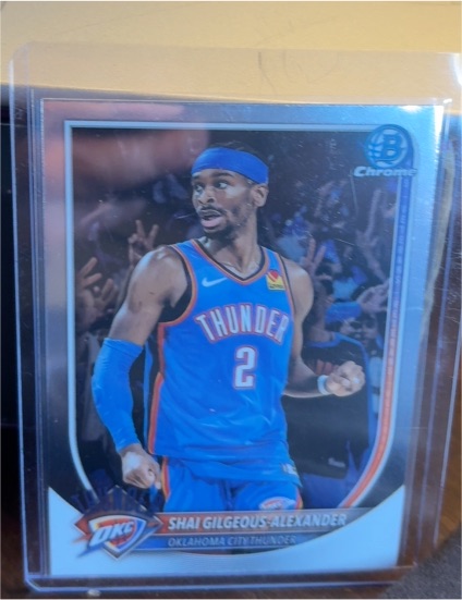 2025-26 Bowman Chrome #BCV-106 Shai Gilgeous-Alexander — front