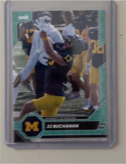 2026 ONIT Michigan Football JJ Buchanan — front