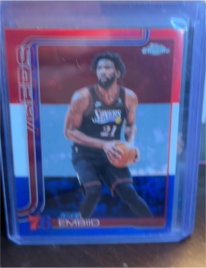 2025-26 Topps Chrome Update #42 Joel Embiid — front